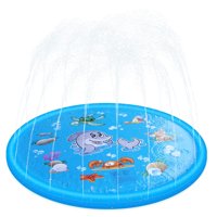 Genérico - Alfombra Rociador Agua 1M Diversion Aire Libre Niños Lau