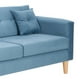 thumbnail image 4 of Sofa New Retro 3c Felpa 05 Azul Petroleo, 4 of 6