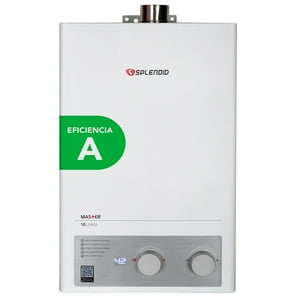 Splendid - Calefont 10 Litros Gas Licuado Tiro Forzado