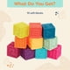 thumbnail image 3 of Juguetes para apilar y construir B. toys B. baby 10 bloques blandos, 3 of 6
