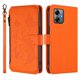 thumbnail image 2 of Funda Cartera Mariposa para [Motorola Moto G Play 2025] con Soporte y Cremallera Naranja, 2 of 6