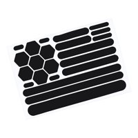 Ioensy - Etiqueta Engomada De La Motocicleta Pegatinas Reflectantes De Protección Para Casco Coches Bicicletas