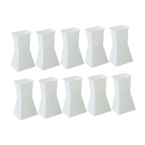 Magideal - 10 Bases Para Embalaje Floral, Rejilla Floral Para Jarrón, Base Para Ramo De Flores, Soporte Para Ramo, Soporte De Fijación Floral, Base Para Arreglos