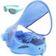thumbnail image 1 of Entrenador de natación Baby Float en V Convey Mambobaby con toldo UPF50+, 1 of 9