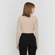 thumbnail image 2 of Polera Mujer Manga Larga Cut Out Pecho Beige Corona, 2 of 5