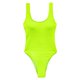 thumbnail image 4 of Traje De Ba?o Con Almohadillas En El Pecho Ropa De Playa Tanga Trajes De Ba?o Mujer M Amarillo Fluorescente, 4 of 5