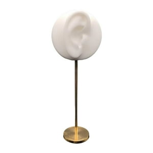 Genérico - Soporte De Exhibición De Aretes Vitrina Organizador De Joyas Tocador Blanco Derecho