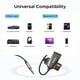 thumbnail image 5 of Adaptador Bluetooth para coche UGREEN Aux a Bluetooth 6.0 con LDAC, 5 of 8