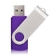 thumbnail image 2 of Unidad flash USB KALSAN de 8 GB, paquete de 10 unidades, bolígrafo USB 2.0, color morado, 2 of 4