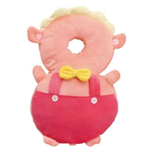 Total Upgrate - Almohada Protectora Para Cabeza De Bebe Anticaída Cerdito Rosado