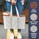 thumbnail image 4 of Bolsa de Lona Plegable CleverMade 8 Galones Gris Topo Geométrico, 4 of 6
