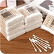thumbnail image 1 of 100pcs Double Head Cotton Swab Women Makeup Cotton Buds Tip For Wood Sticks Nose Ears Cleaning Health Care Tools, 1 of 3