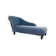thumbnail image 2 of Chaise Longue Izquierdo Felpa Petroleo, 2 of 2