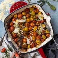 La Créole - Sartén Grill Rojo 26X26X5,1