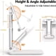 thumbnail image 2 of Mobile Phone Tablet Bracket Artifact Desktop Folding Portable Lifting Live Broadcast Stand Lazy Tracking Watching TV Universal Bracket, 2 of 2