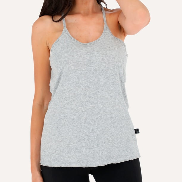 Polera Rib Sin Mangas Flores Loungewear Mujer 50249-54