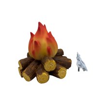 Ioensy - Lámpara De Chimenea Sin Llama Con Simulación Retro Para Dormitorio Y Hogar