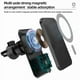 thumbnail image 4 of Cargador Y Soporte Inalambrico compatible Iphone Magsafe Para Auto, 4 of 8