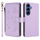 thumbnail image 2 of Funda Cartera Mariposa para [Samsung Galaxy S26 Plus] con Soporte y Cremallera Morado claro, 2 of 6