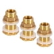 thumbnail image 3 of 3 Piezas Conector De Tanque De Agua De Latón Macizo Accesorios De Jardín M1 / ??2 '' M3 / 4 '' M1 '', 3 of 6