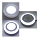 thumbnail image 3 of Foco LED Panel 18+6 Watt Duo Luz Centro Aro Borde Blanco Sobrepuesto, 3 of 3
