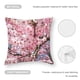 thumbnail image 5 of Flor de Cerezo Fundas de almohada de terciopelo con tema, regalos de funda de almohada, decoración para el hogar, cojín de lanzar, regalo de cumpleaños para fans y parejas.30*30cm., 5 of 6