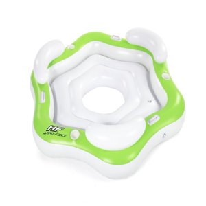 Flotador Triple Reposera Isla 3 Personas 1.99X1.76M Bestway Verde Tamano Unico