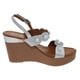 thumbnail image 2 of Sandalia Plata Vía Franca, 2 of 4
