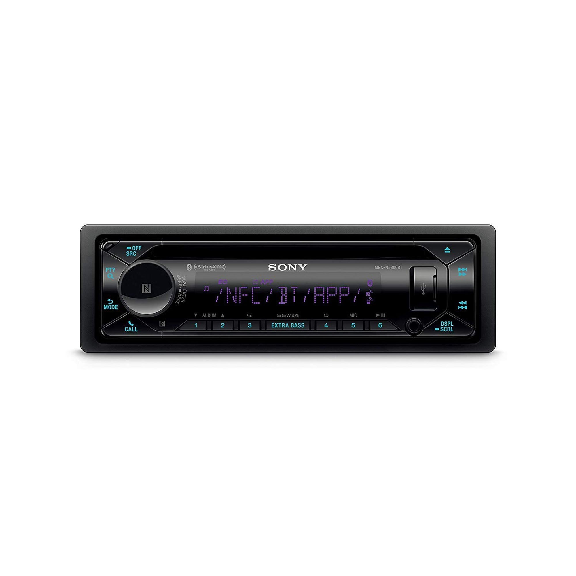 Estéreo De Coche Sony Mex-n5300bt Single Din Con Bluetooth/cd/usb