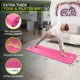 thumbnail image 2 of Esterilla de yoga y pilates ProSourceFit extra gruesa de 13 mm con correa, 2 of 4
