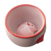 Bothyi - Taza De Té De Cerámica Con Figura De Mascota En Miniatura Para Decoración De Sala De Estar Y Oficina, 160 Ml