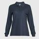 thumbnail image 2 of Polera Pique Tc Ml Mujer gris S, 2 of 5