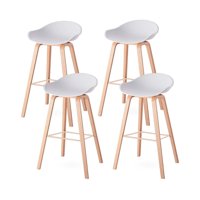 Klik Muebles - Pack De 4 Taburetes Nordic - Blanco