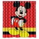 thumbnail image 1 of Cortina de ducha con diseño de Mickey Mouse, juego de cortinas de baño con ganchos, tamaño 66 x 72 pulgadas, 1 of 3