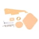 thumbnail image 3 of Pickguard Beige Y Cubierta De Cavidad Y Placa Selectora Y Cubierta De Interruptor Y Soporte LP Guitar, 3 of 3