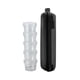 thumbnail image 4 of Caja De Condimentos Para Acampada, Juego De Botellas De Especias Transparentes, Soporte Apilable Para Especias, 5 Piezas, Negro, 4 of 5