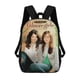 thumbnail image 1 of Las Chicas Gilmore-theme Backpack, Campus style schoolbag Bookbag with Adjustable Shoulder Straps And Large Zip Compartment, Unisex Travel Bags., 1 of 6