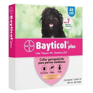 Bayticol - Collar Antiparasitario Perro Mediano 48Cm - Bayer