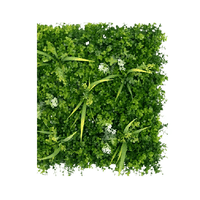 Genérico - 8 Malla 60X40Cm Pasto Trébol Alfombrilla Artificial Floreada