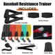 thumbnail image 2 of Entrenador de Béisbol Davllin 120 cm Set de Bandas de Resistencia, 2 of 7