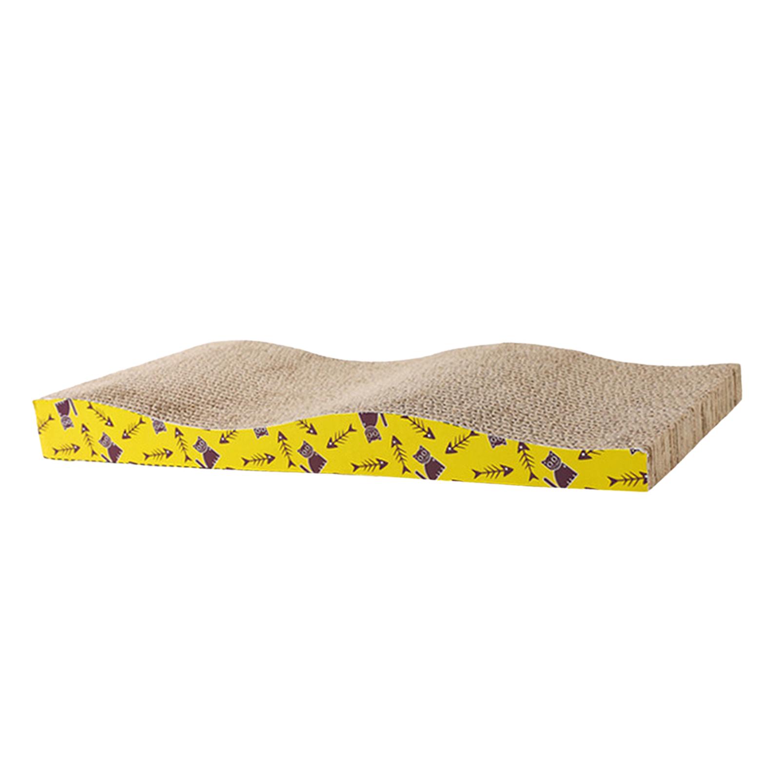 Magideal - Rascadores Para Gatos, Cama De Salón Para Rascar De Cartón, Cojín Para Mascotas, Tumbona, Almohadilla Para Rascar, Alfombrilla Para Rascar, Nido Para Ola 445X21X44Cm