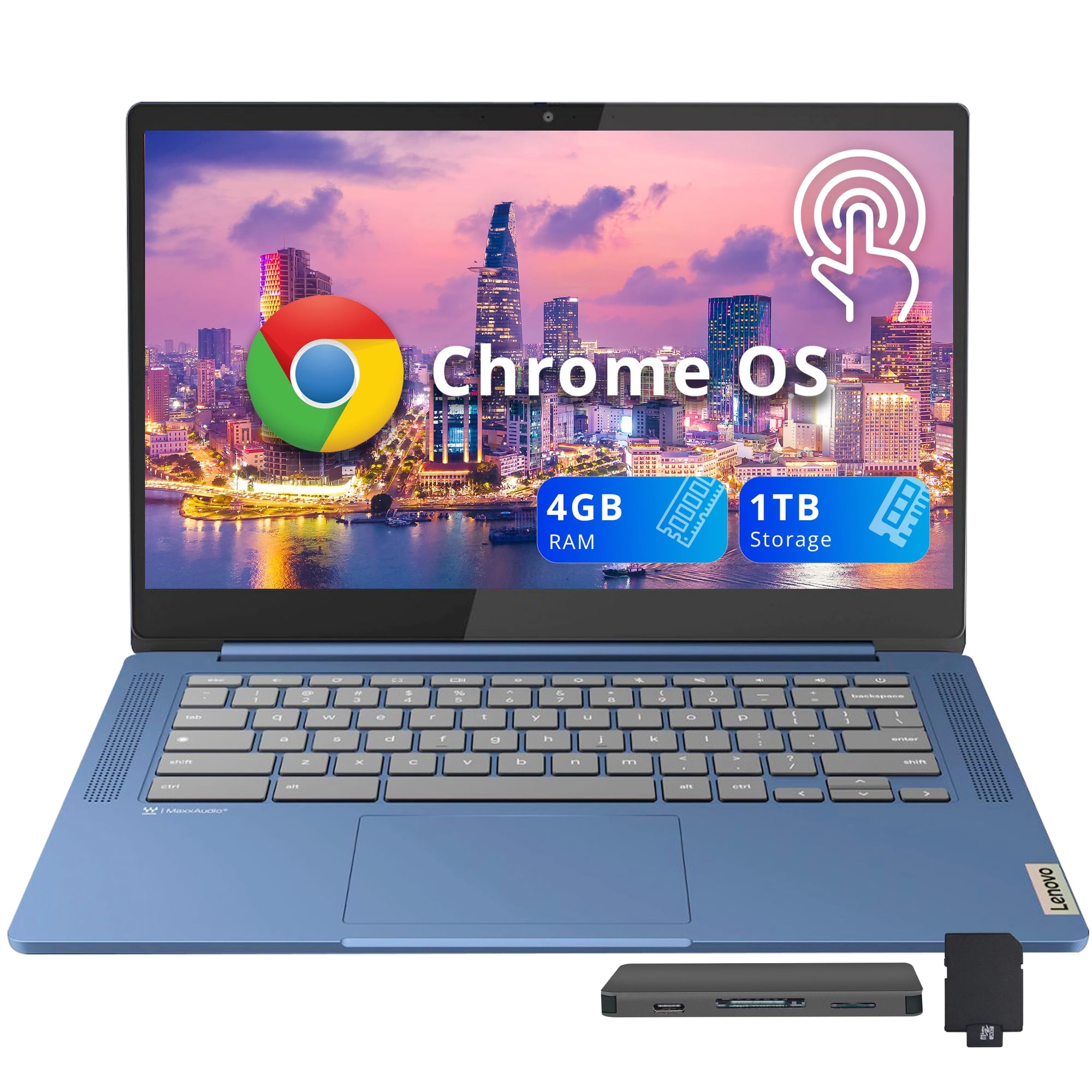 Laptop Lenovo Ideapad Slim 3 Chromebook 14" Touch 4gb 1tb