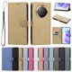 thumbnail image 1 of Funda Cartera de PU para Honor X9C con Tarjetas, Dorado, 1 of 6