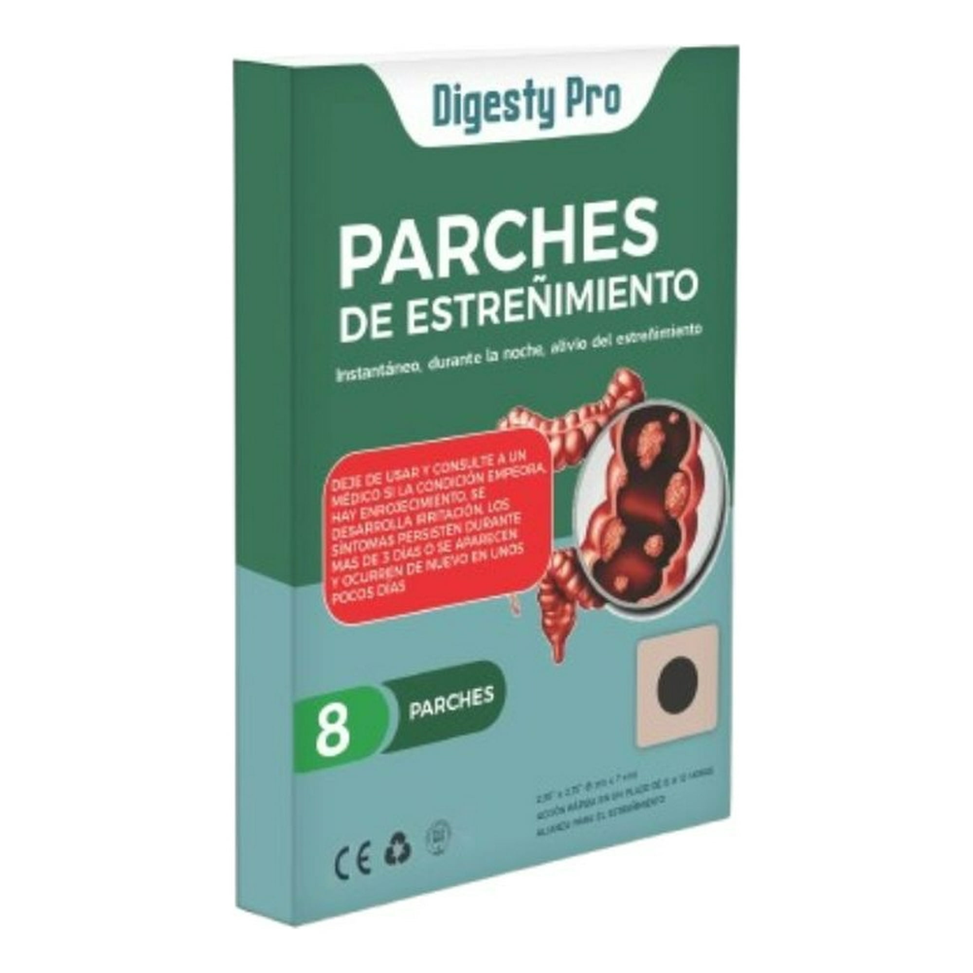Genérico - Parches Alivio Estreñimiento Digestión Eficaz 9 Pack Jhn