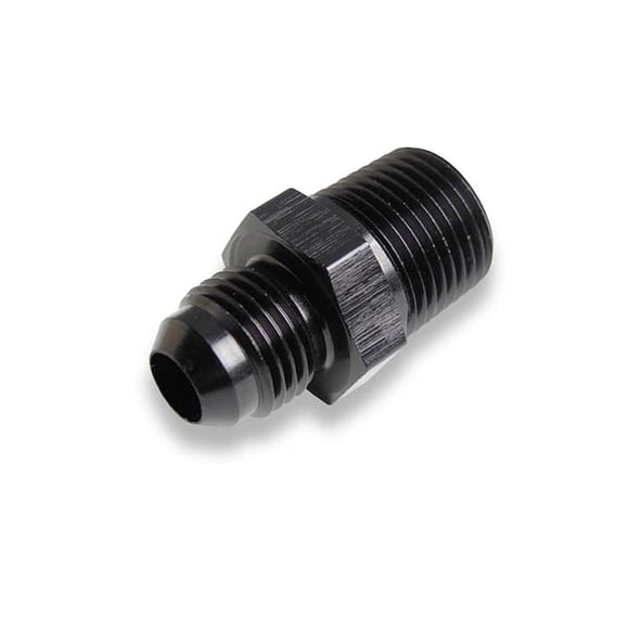 Adaptador Earl's Straight Macho AN -8 a 3/8 NPT negro