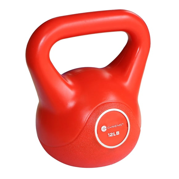 Pesa rusa GYMENIST de 5 kg, color rojo, para entrenamiento fitness