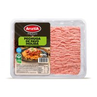 Carne Molida De Pechuga De Pavo Envasada 400 G Ariztia