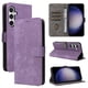 thumbnail image 2 of Funda Billetera para Samsung Galaxy S24 FE con Soporte - Cartera de Cuero con Ranuras Morado, 2 of 5