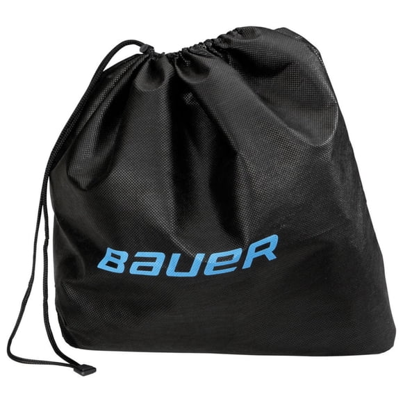 Bolsa para casco Bauer con cordón de microfibra 44 x 42 cm