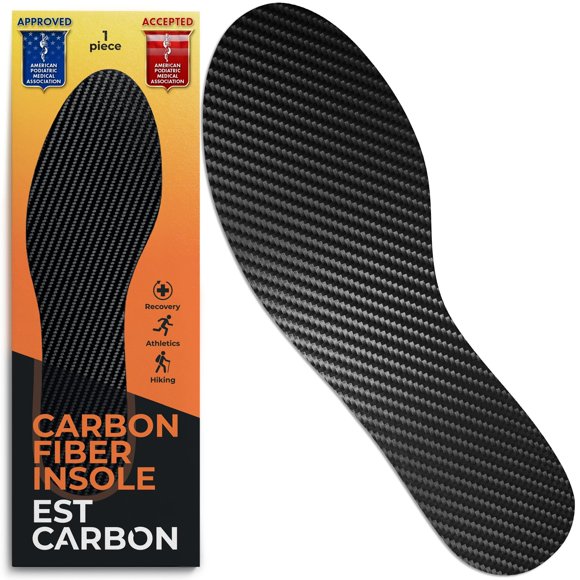 Plantilla ESTCARBON de fibra de carbono 1,2 mm Hombre 4‑4.5 / Mujer 5‑5.5